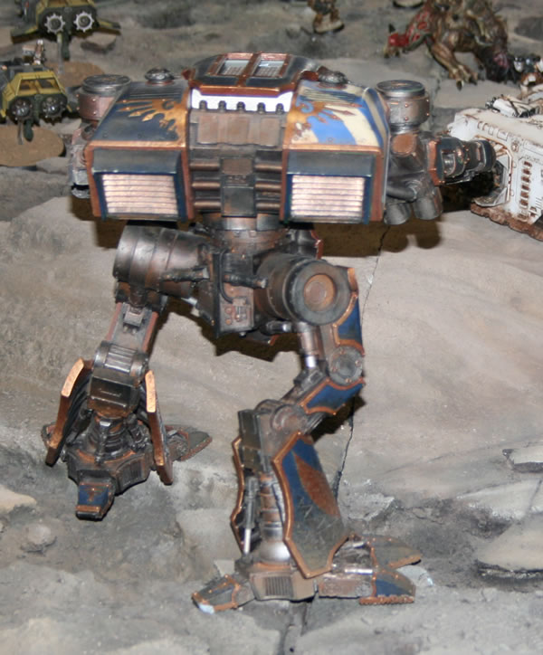 Forgeworld Warhound Titan from the Forgeworld Displays at the Forge World Open Day 2009.