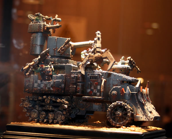 Converted Battlewagon from Golden Demon at GamesDay 2010.