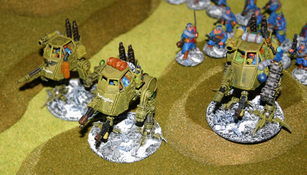 Imperial Guard Sentinels 