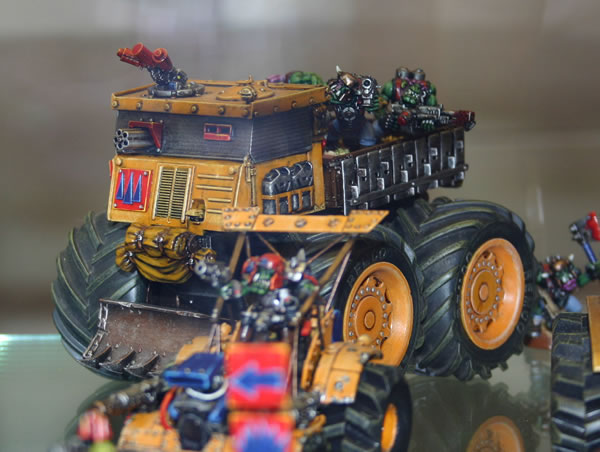 Ork Trukk from George Dellapina's collection. 
