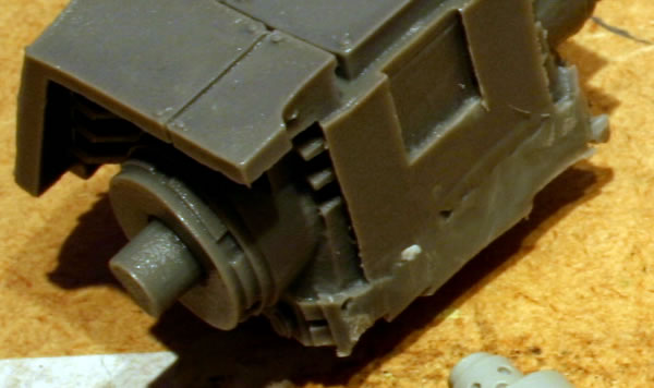 Grey Knight Dreadnought parts
