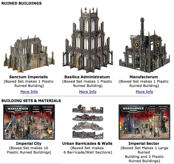 Cities of Death Buildings