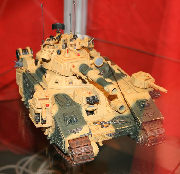Imperial Guard Baneblade on display at GamesDay 2007. 