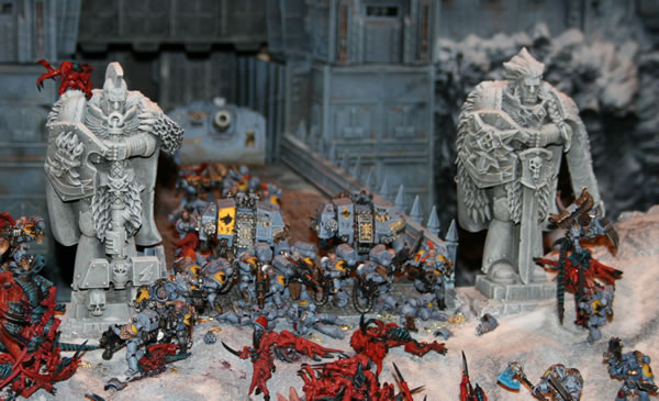Space Wolves and Tyranids