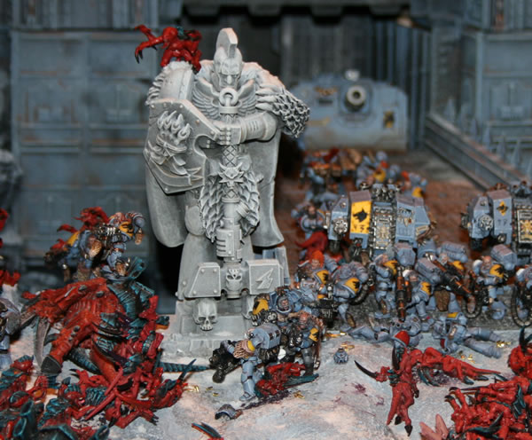 Space Wolves and Tyranids