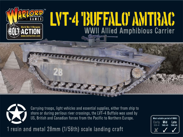 Bolt Action Commando LVT-4 Buffalo Amtrac