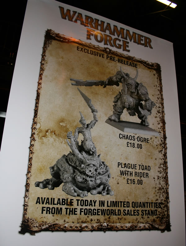 Warhammer Forge Posters at GamesDay 2010