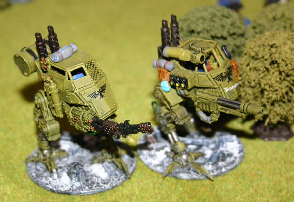 Imperial Guard Sentinels 