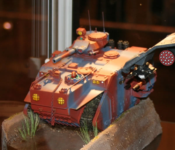 Land Raider Variant from the Golden Demon at GamesDay 2009.