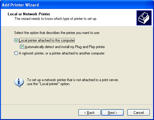 Printing from a Windows XP PC to a printer attached to an Airport Extreme  Base Station or Airport Express